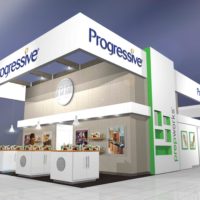 Progressive Trade Show Booth Design by Footprint Exhibits in Seattle, WA