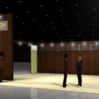 TechnoGym Trade Show Booth Design by Footprint Exhibits in Seattle, WA